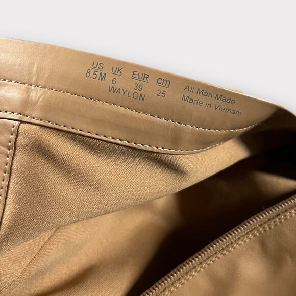 Naturalizer Waylon Faux Leather Tall Knee High Boot in Taupe Size 8.5 - Picture 3 of 11